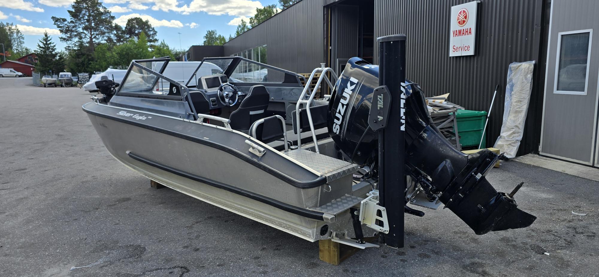 Silver Eagle BRX - Suzuki 200 Fiske utrustad bild 7