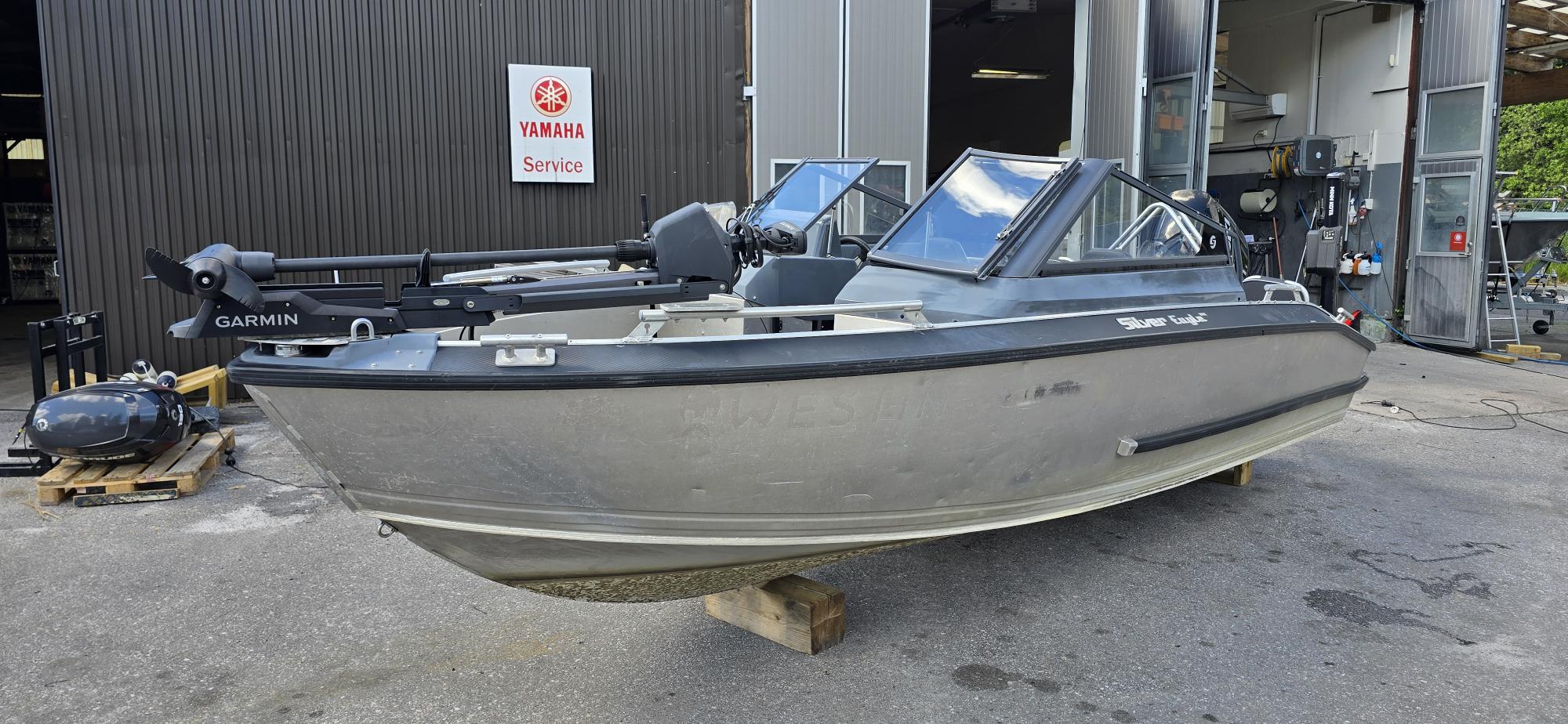 Silver Eagle BRX - Suzuki 200 Fiske utrustad bild 1