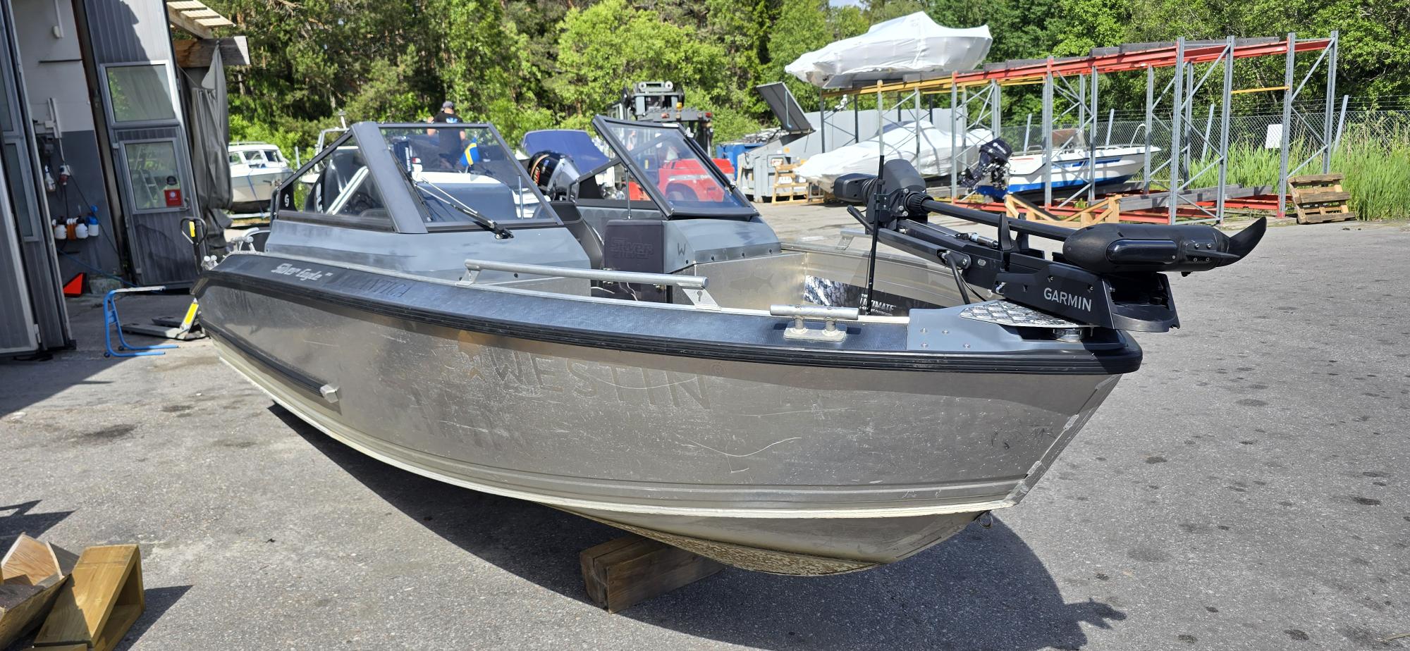 Silver Eagle BRX - Suzuki 200 Fiske utrustad bild 9