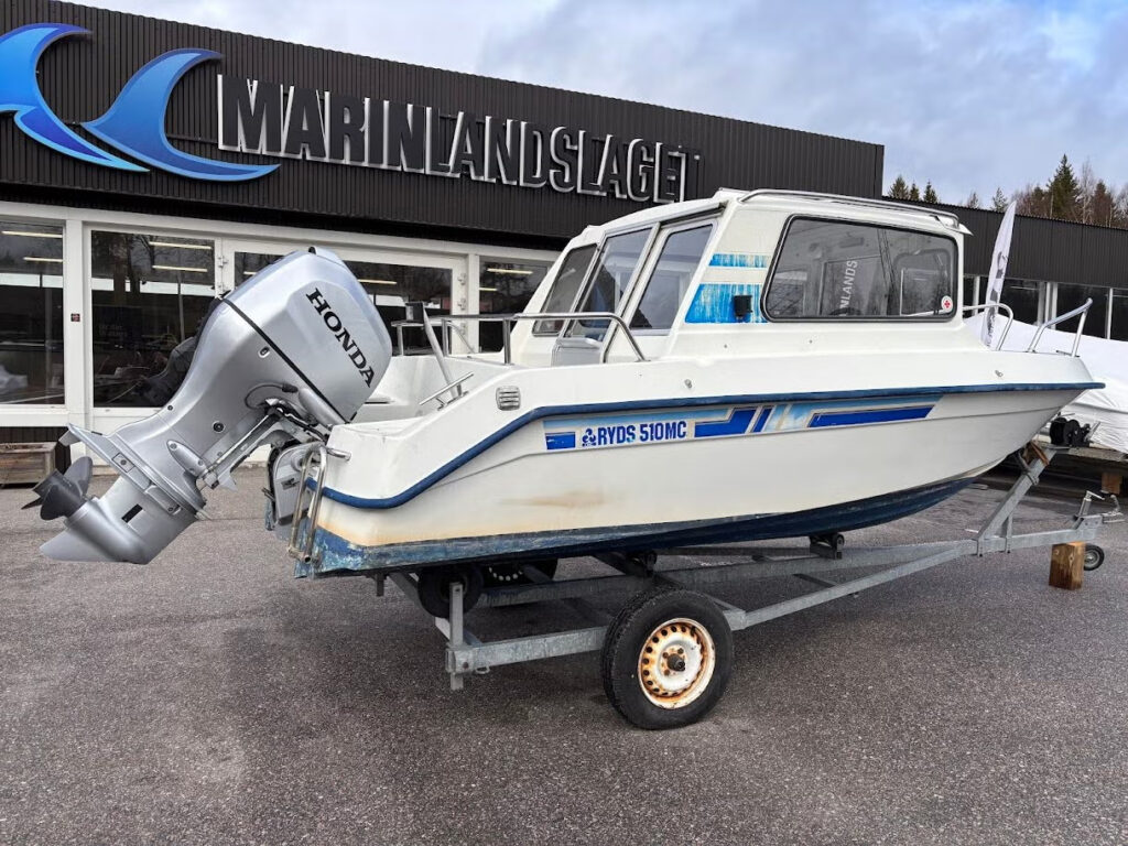 Ryds 510mc-96 med nästan helt ny Honda F80 -23 - bild 2