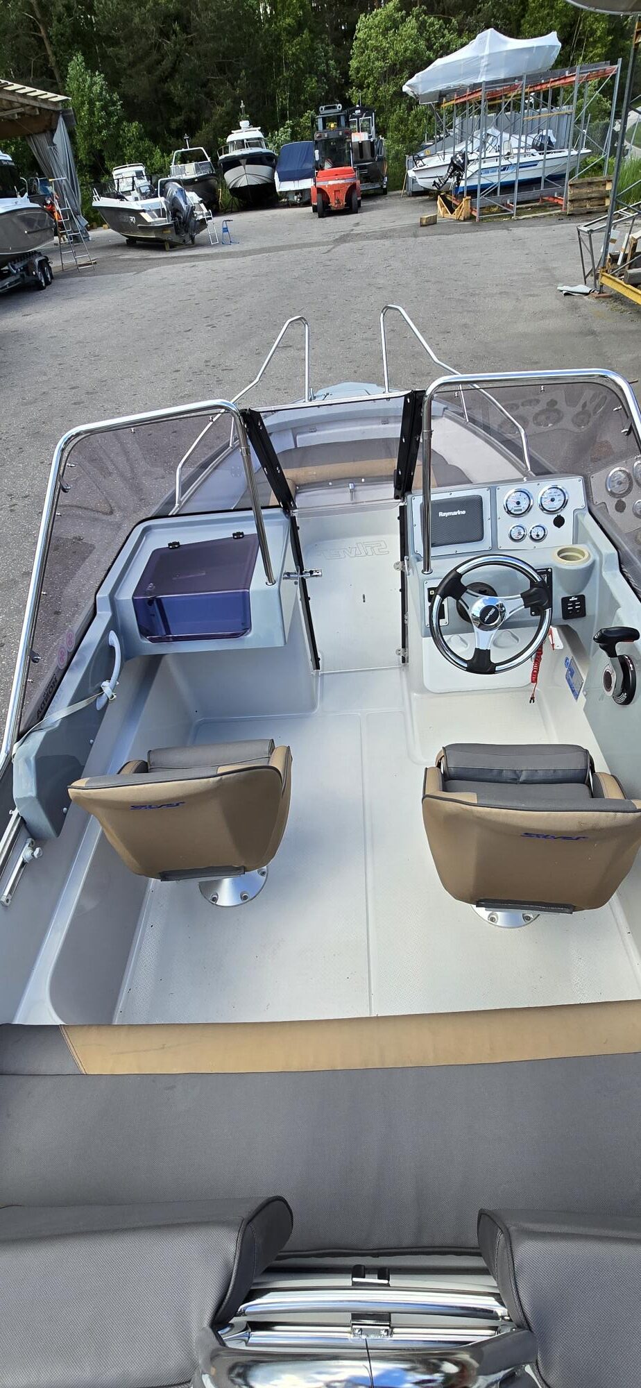 Silver Hawk 540 -17 Honda 100hk bild 7