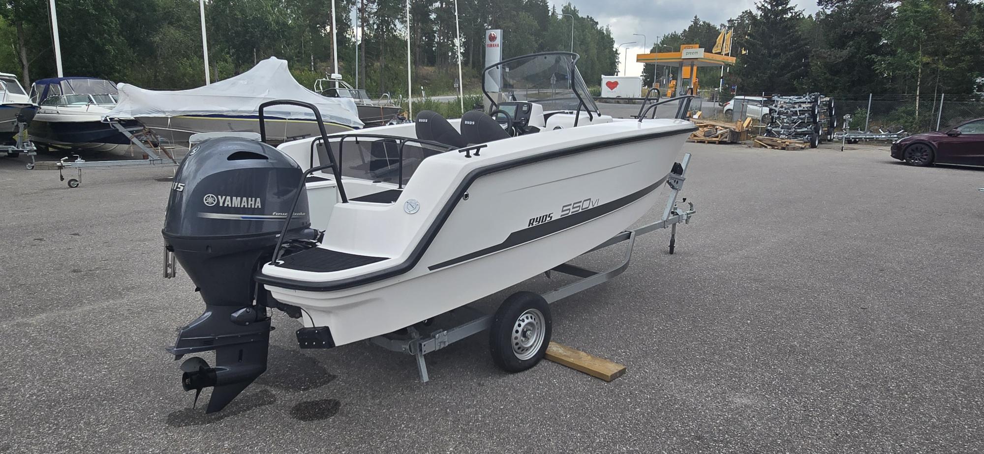 Ryds 550VI MID-C / Yamaha F115 endast 16 tim bild 5