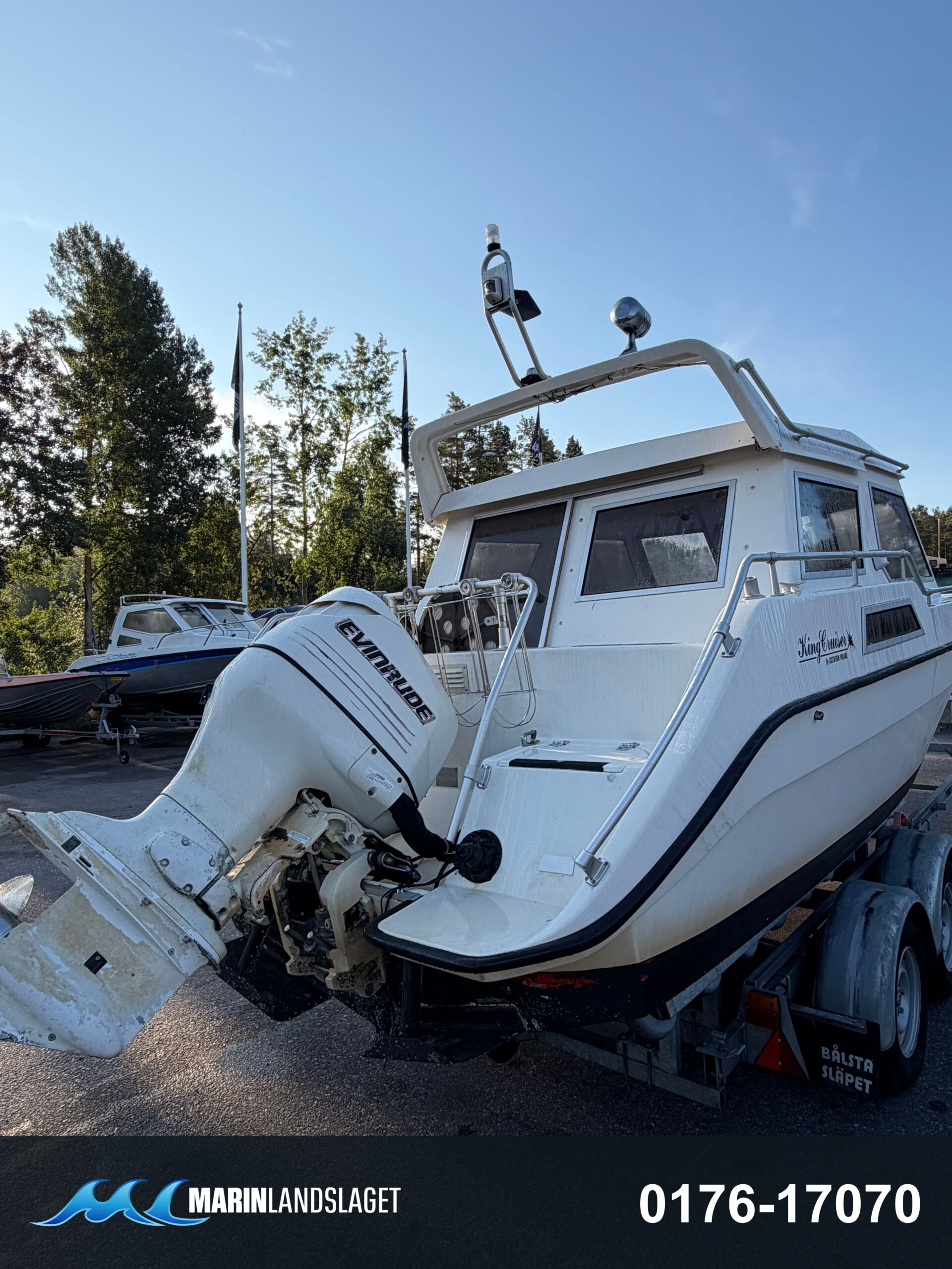 TG-7000 King Cruiser Evinrude 150Hk bild 6